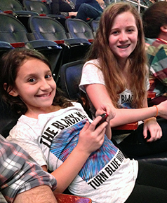 Antonia and Emma at The Black Keys!